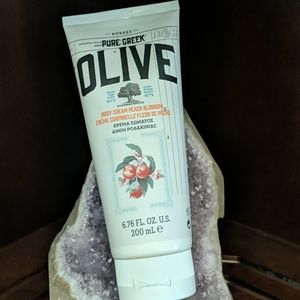 Pure Greek OLIVE Body Cream Peach Blossom